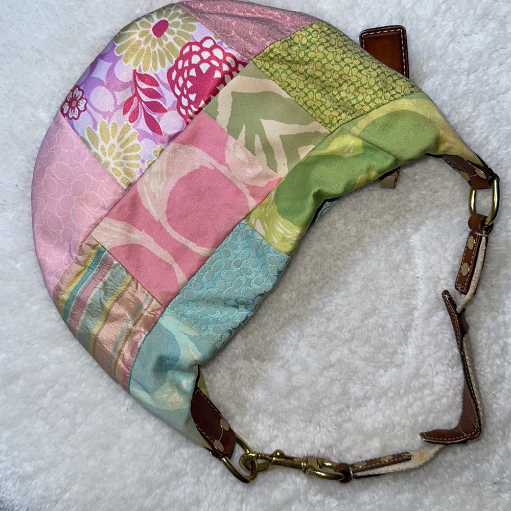 Vintage Coach patchwork bag